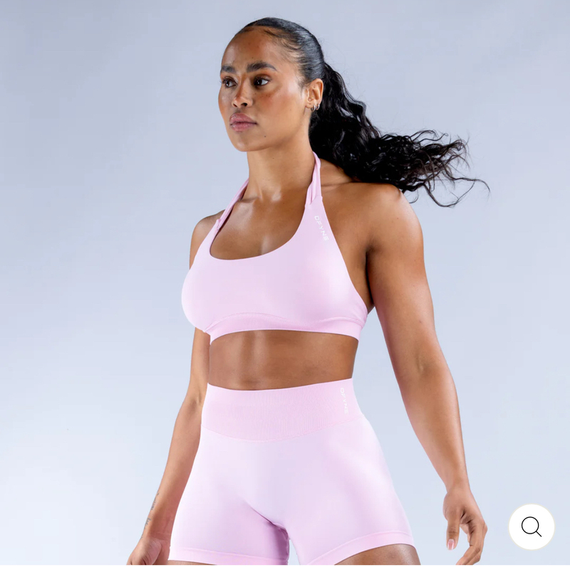 Dfyne Impact Wide Halter Neck Sports Bra Original Packaging Label
