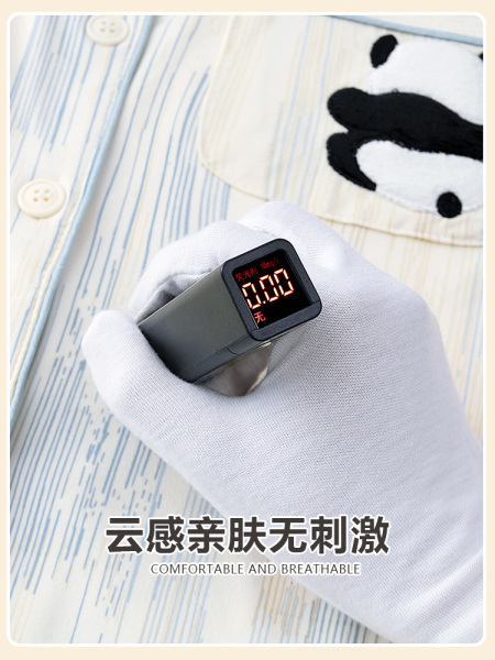 带胸垫纯棉月子服春秋款产后产妇孕妇睡衣哺乳5月份6夏季薄款喂奶 — 3