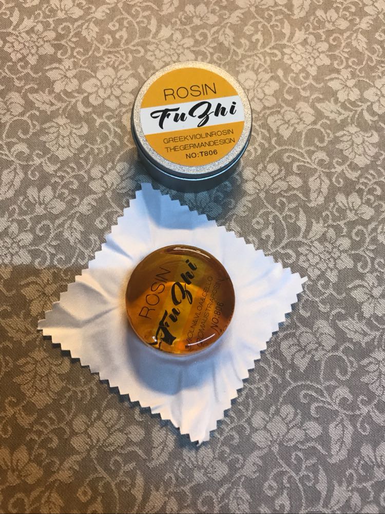 Violin transparent yellow iron case rosin violin rosin Erhu rosin instrument rosin