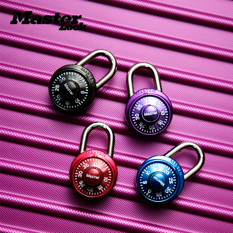 Master Lock Materlock Wardrobe Windows Rotary fixed coded lock Fitness Room Padlock