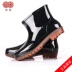 Đôi giày đi mưa đôi giày ống nước ngắn của nam ủng đi mưa cao cấp Rainshoes