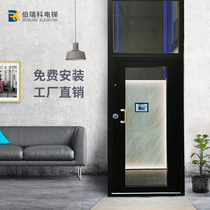 Home elevator small villa two-three-fifth-floor traction hydraulic duplex loft indoor and outdoor courtyard hanging sightseeing lift
