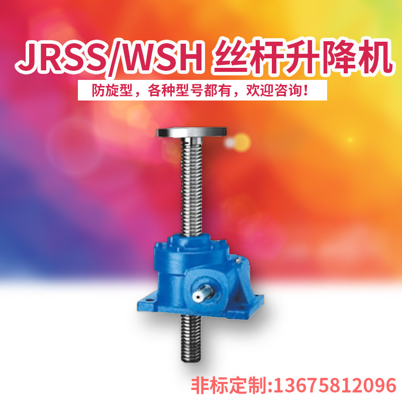 JRSS35 WSH2T Screw Lift HK Taiwan Edition Strong Bead Reducer Steering SWL Lifting Weighing Screw