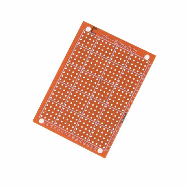 10pcs1.2mmOrangePCBProtoboardCircuitBoardPCBPrototyp