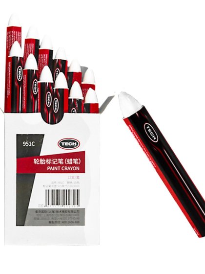 American Tektronix White Crayon 951C 방수 타이어 마커 마커 상처 타이어 수리 필름 Tektronix 도구