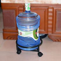 Shelve Gas Shelf Bucket Shelf Flower Pot shelf Bottled Water Shelf Multifunction mobile with brake base bracket