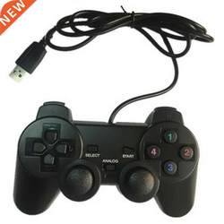 ແຜ່ນເກມທີ່ມີສາຍ USB Joystick Single/Double Vibration Joypad Ga