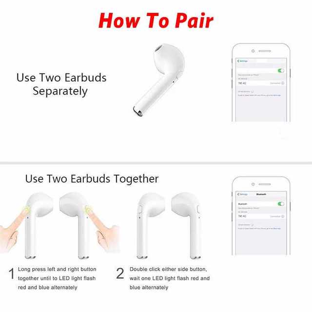 i7Mini-2TWSWireless EarphonesBluetooth5.0EarphoneMatte