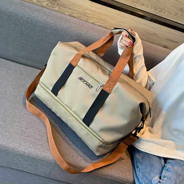 FashionCrossTravelBagsForWomenLargeCapacityStorageB