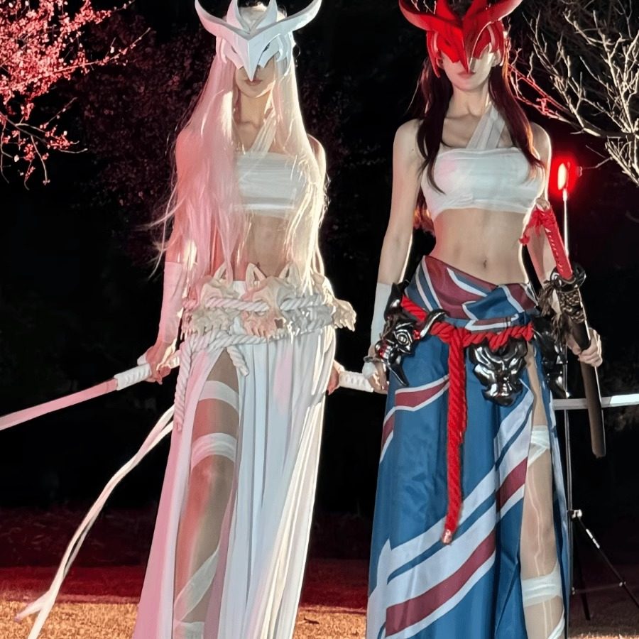 Костюм Yongen cos костюм женский костюм для косплея Yongen League of Legends костюм cos полный набор реквизита для мужских и женских костюмов