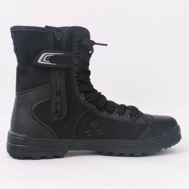 Bottes militaires en toile - porter - Ref 1398721 Image 8