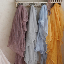  Black face black shop Korean floral photography background cloth wrinkled yarn wedding baking cloth field