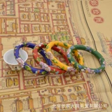 Коллекция старых товаров Учителя Чэна, настоящие пекинские браслеты с перегородчатой ​​перегородкой и круглыми палочками, женские браслеты и браслеты в дворцовом ретро-стиле.