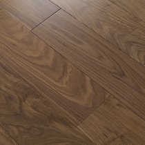 North America high-end black walnut pure solid wood floor lock geothermal floor heating keel-free bedroom household factory direct sales