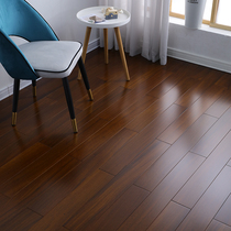 African disc bean logs Pure solid wood floor lock geothermal floor heating bedroom household environmental protection factory direct sales