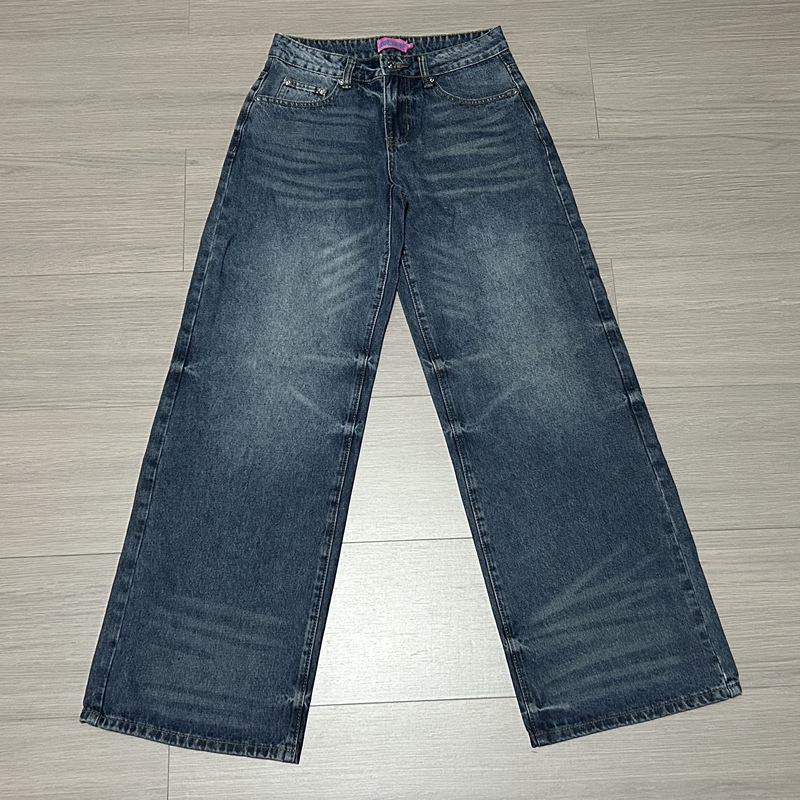 Foreign Trade Surplus Ed Brand Low-Waisted Denim Pants with Cut Tags Foreign Trade Surplus Ed Brand Low-Waisted Denim Pants with Cut Tags