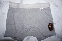 Ape head boxer underwear pure cotton boxer solid color simple trendy mens fr2 bape