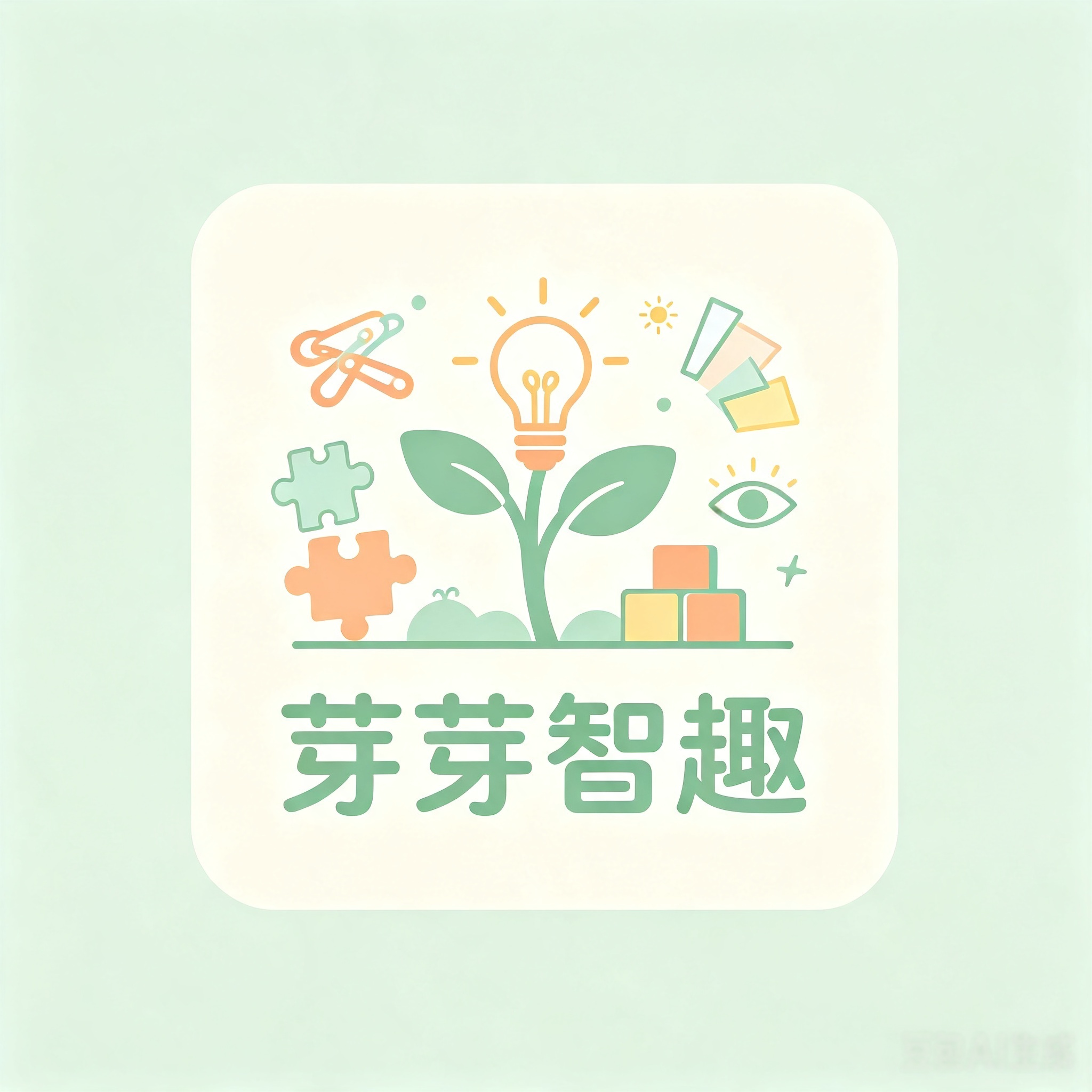 芽芽智趣的LOGO