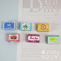 Cute soap limited Japanese limited edition sakamoto shape with realistic fragrance transparent eraser