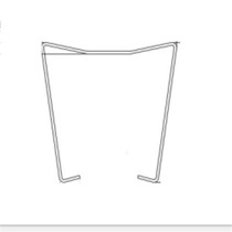 EF20 steel clip transformer steel clip buttoned iron clamp iron cover 20 1 bag