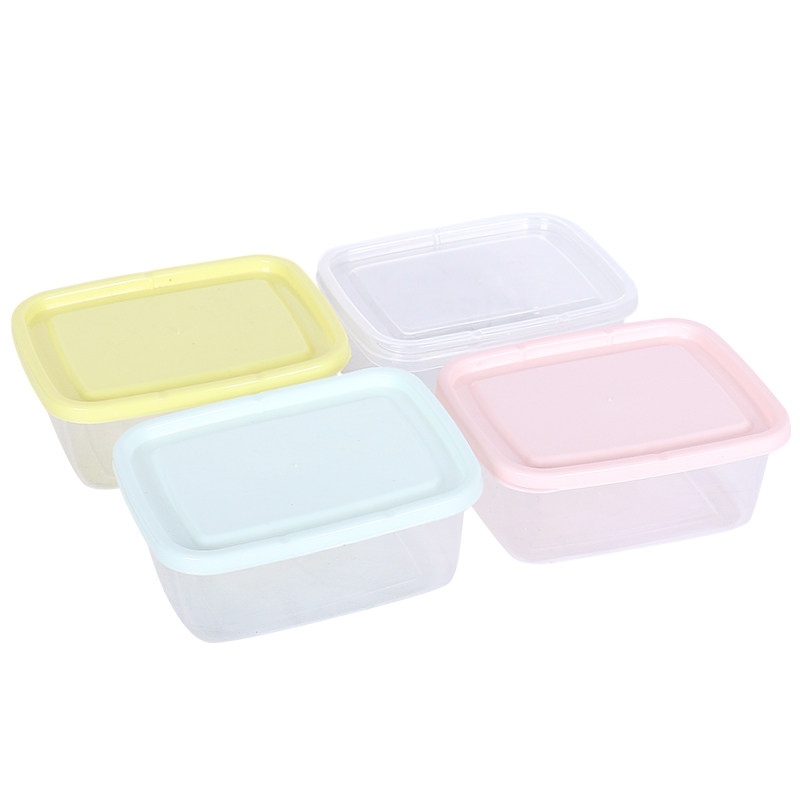 Hotel Dining Room Refreshment Box Kindergarten Canteen Food Leave Sample Box Food Leave Sample Plastic Vegetable Pint Box Small Number