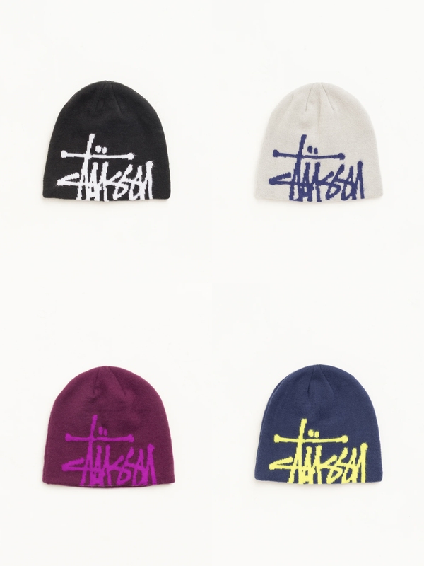 Stussy 26Ss Knitted Big Logo Classic Beanie