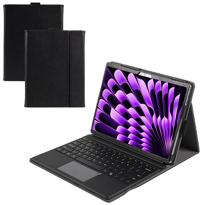 Mingfeng Is Suitable for Lenovo Aioer S130 Tablet Protective Case Erazer Two-In-One Computer Leather Case 13inch Stand, Can Be Used as a Handheld, Original Keyboard Pen Slot, Foldable Stand, Shell