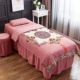 Beauty bed bao gồm bốn bộ bông thẩm mỹ viện đơn giản phong cách châu Âu chuyên dụng cao cấp massage vật lý trị liệu dày lên giường có lỗ