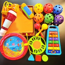 Newborn infants 0-1 years old Baby Campbell toy hand bell puzzle Brain grip early lesson practice pacification