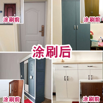 Water-based wood paint furniture wood paint refurbished color change wood solid wood door paint anti-theft door paint household self-brush paint