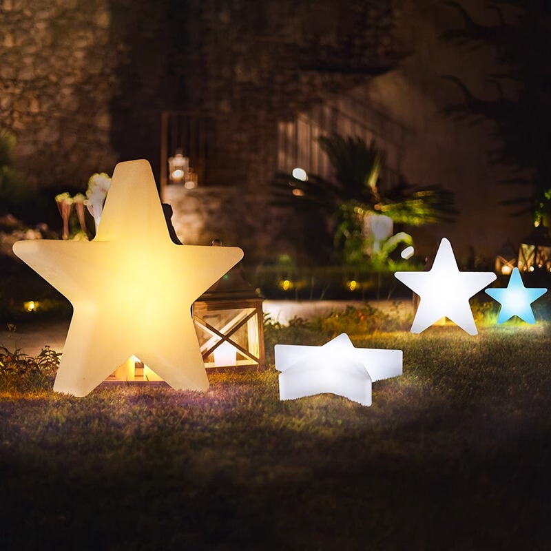 Glowing Star Lights Decorate Outdoor Lanterns, Atmosphere Lights, Handheld Five-Pointed Star-Shaped Large Stage Props, Led Lights Glowing Star Lights Decorate Outdoor Lanterns, Atmosphere Lights, Handheld Five-Pointed Star-Shaped Large Stage Props, Led Lights