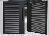 Custom Iron Art Gate Villa Courtyard Entrance Doorman Garden Yard Door Single Open double open door Venetian Venetian