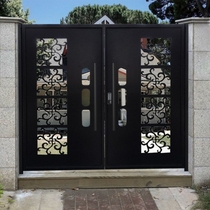 Iron Art Gate Courtyard door Villa Courtyard Gate Wall Gate Single Open Double Open Door Cell Village Yard Gate