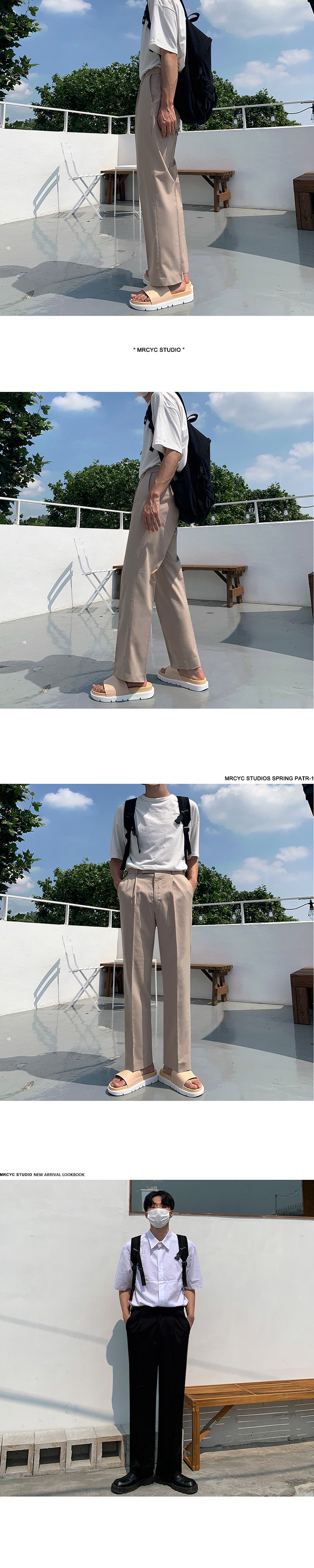 Tide, летние штаны, трендовый пиджак классического кроя, свободный крой, в корейском стиле 