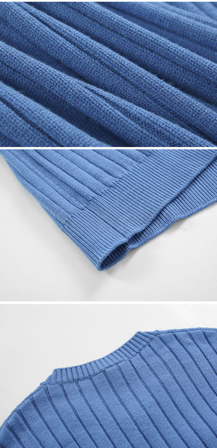 Мужской демисезонный трикотажный модный свитер, увеличенная толщина, свободный крой, стиль MRCYC 