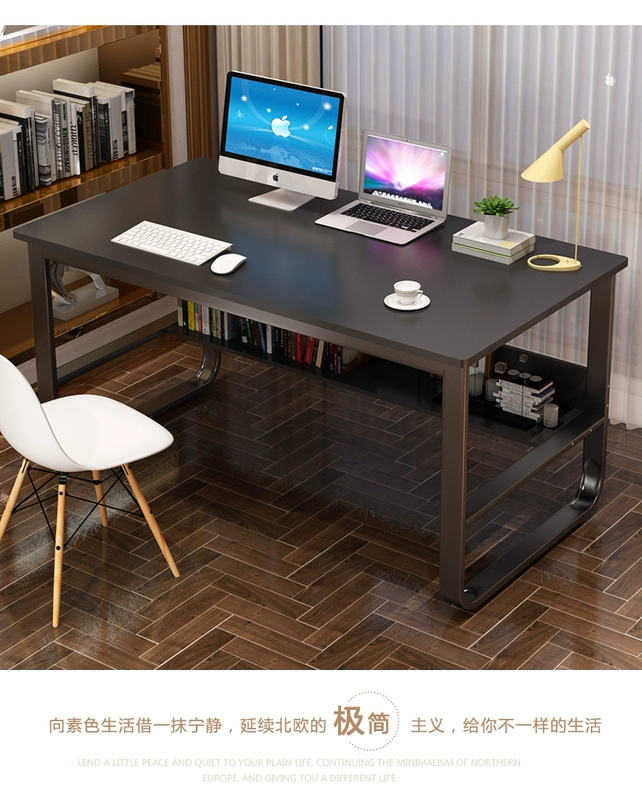 Bàn máy tính để bàn tại nhà bàn đơn giản bàn học sinh học IKEA nền kinh tế bàn đơn giản - Bàn