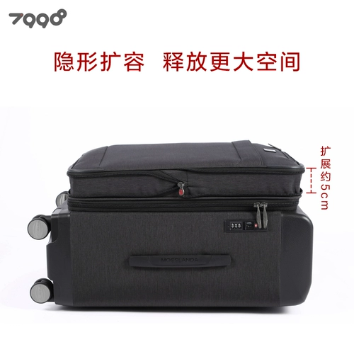 Вместительный и большой чемодан, ткань оксфорд, 28 дюймов, 24 дюймов