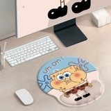 Поролоновая детская мышка, трехмерные напульсники, силиконовый игровой милый настольный коврик, стельки, ноутбук, 3D