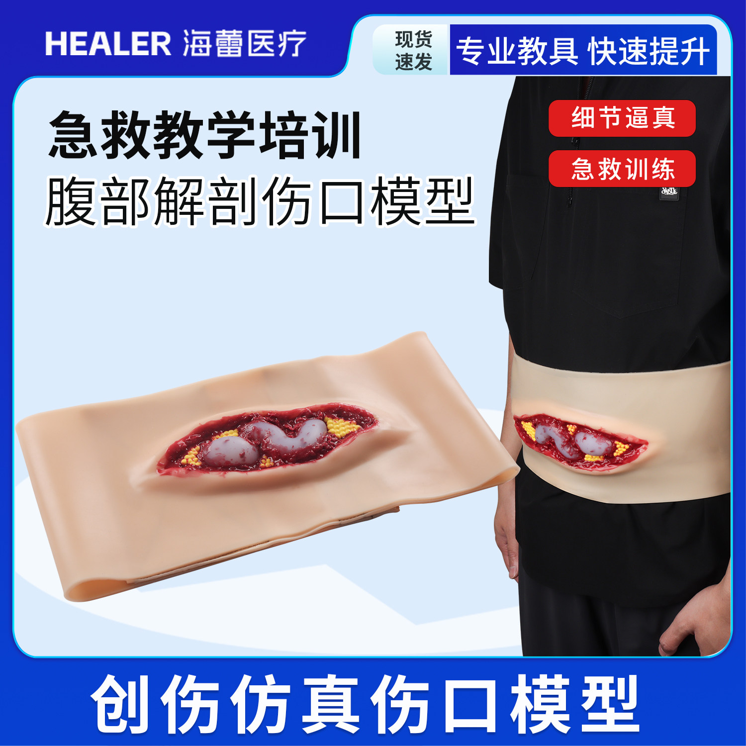 腹部伤口训练模型