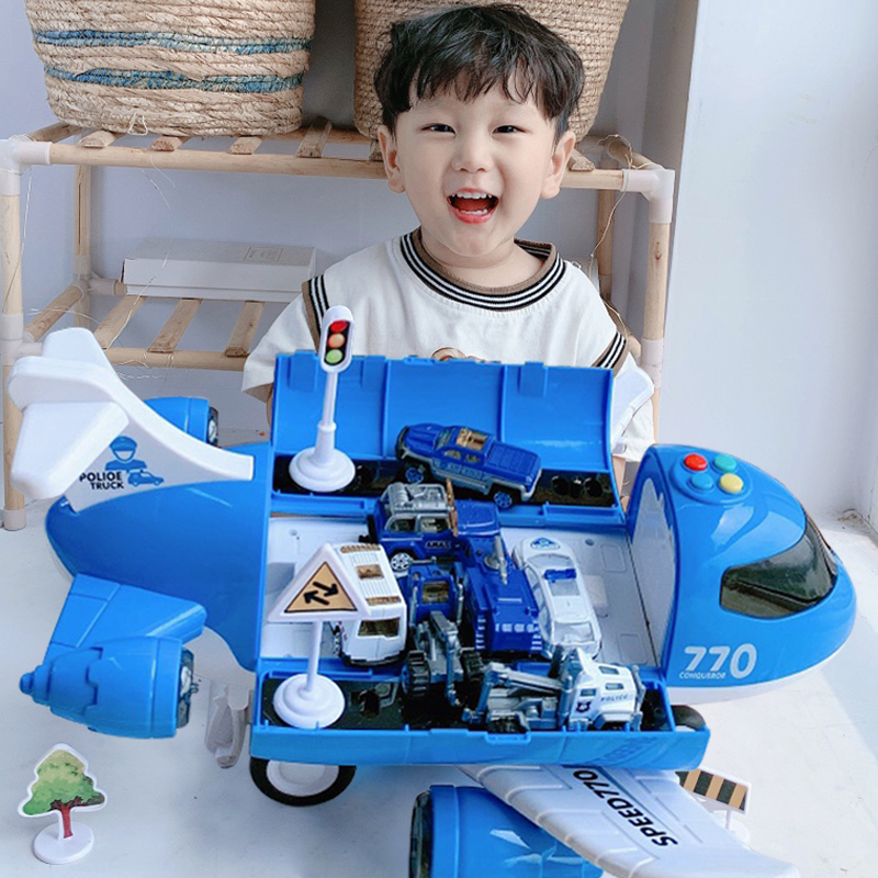 Big Plane Toy Big Number Children 4 Super 2 Boys 3 Babies 5 Puzzle 6 23 45-year-old toy car resistant to fall