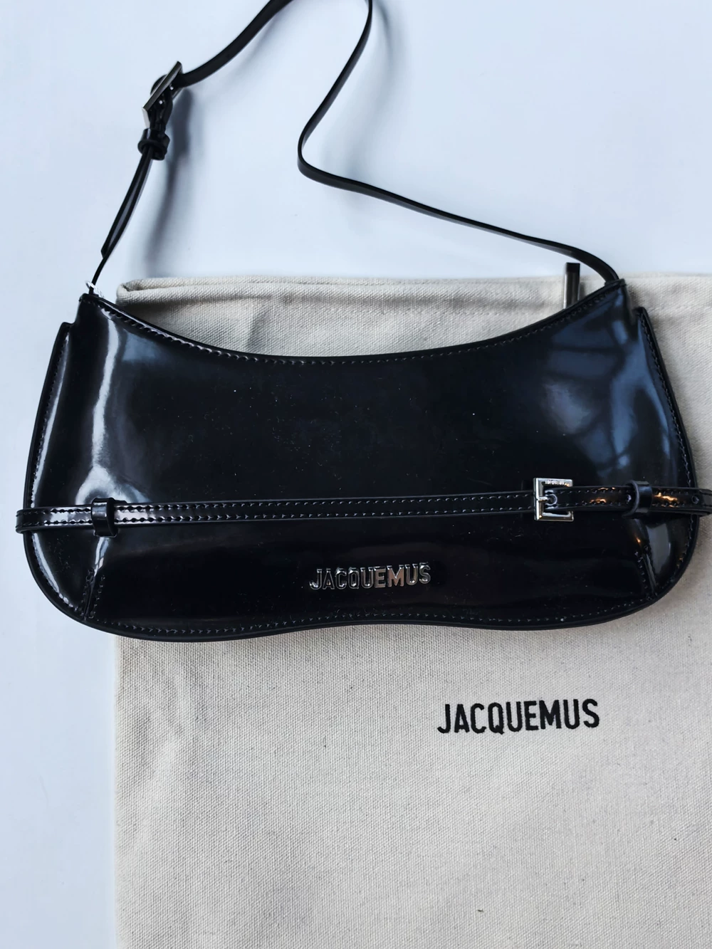 PTOY*spot Jac Patent Handbag ретро французская стиль патентная кожа яркие нюансы подмышечная сумка