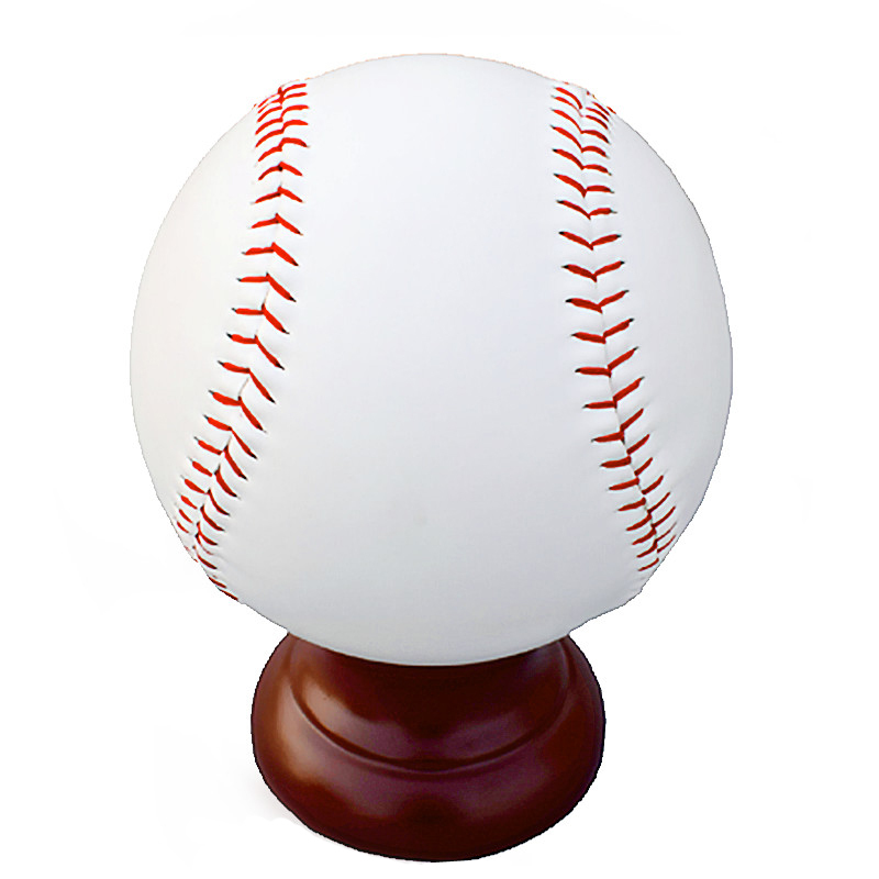 22inch Gift Baseball Large Signature Baseball Large Blank Baseball Team Commemorative Ball Baseball Ball Holder Set