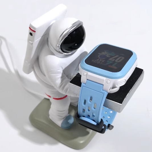 Cartoon Creative Watch Stand Little Genius Children's Phone Watch Magnetic Charging Stand Charging Base Ornament
