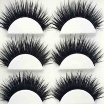 The Pairs Hot Thick Black False Eyelashes Fake Eye Lashes T