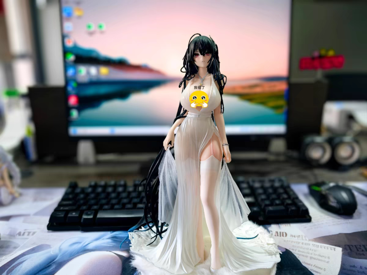 3D модель члена маятник  现货 碧蓝航线优质版大凤手办 礼服性感二次元美少女模型动漫周边