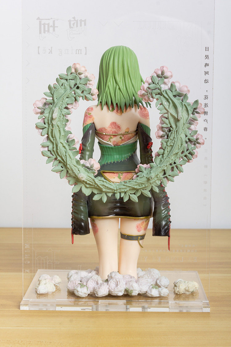3D модель члена маятник  现货 月季鸣珂手办原画荼壹美少女白玫瑰动漫模型日本二次元摆件