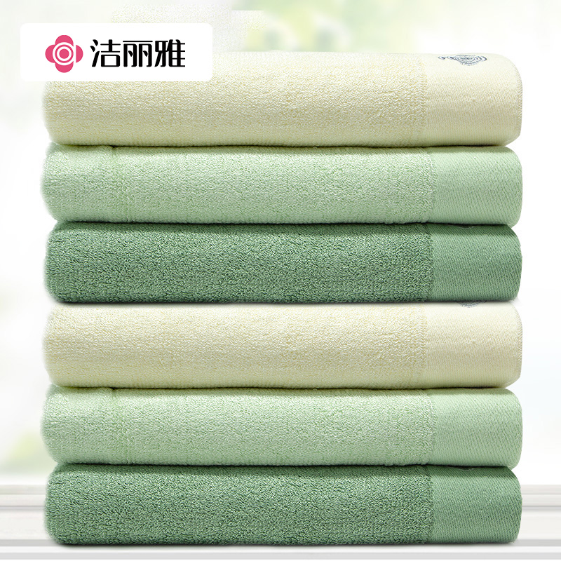 Article 6 Dress Liya Bamboo Pulp Fiber Towels Adult Wash Face Soft Absorbent Bamboo Charcoal Beauty Pro-Skin Big Face Towel