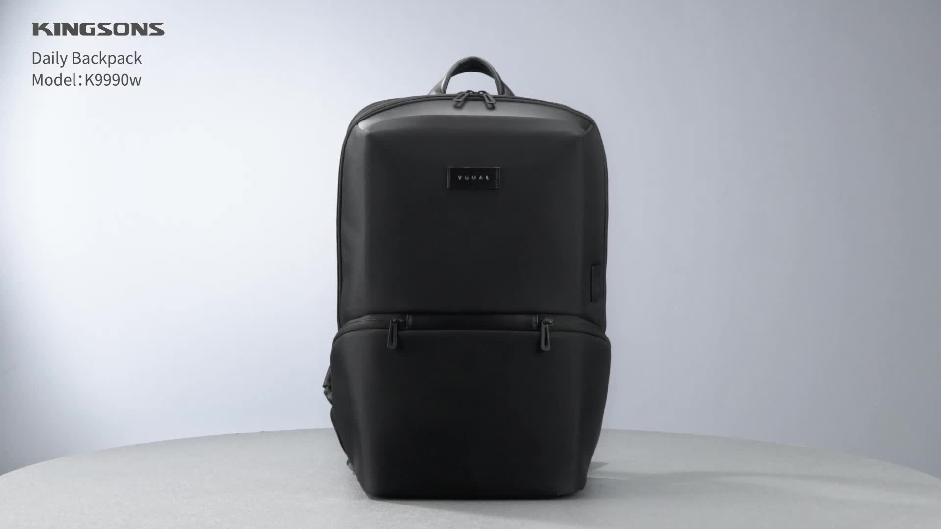 Good Quality 15.6 Inch Laptop Backpack Waterproof Polyester With Usb