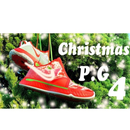 Cool City Genuine Nike Pg4Ep Paul George 4Th Generation Women's Christmas Series Basketball Shoes Cd5082-602 Cool City Genuine Nike Pg4Ep Paul George 4Th Generation Women's Christmas Series Basketball Shoes Cd5082-602