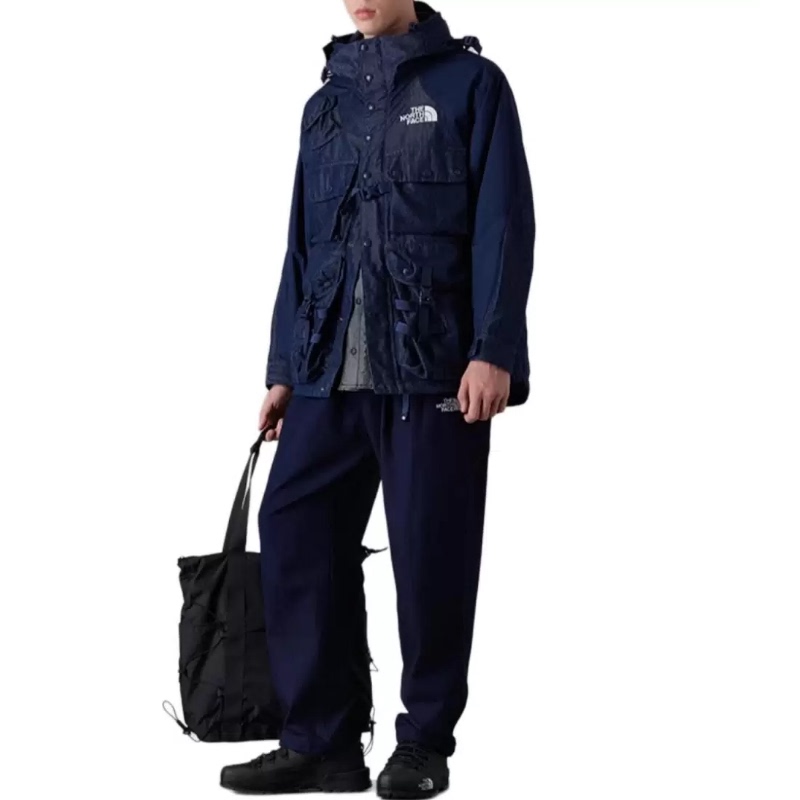 Cool City Genuine Nf North Face Ue Men's Pioneer Design Denim Functional Windproof Fashionable Personality Jacket 884V Cool City Genuine Nf North Face Ue Men's Pioneer Design Denim Functional Windproof Fashionable Personality Jacket 884V